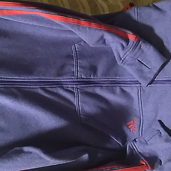 Adidas Size Small Zippered Hoodie-🚻 Unisex - Picture 2 of 8